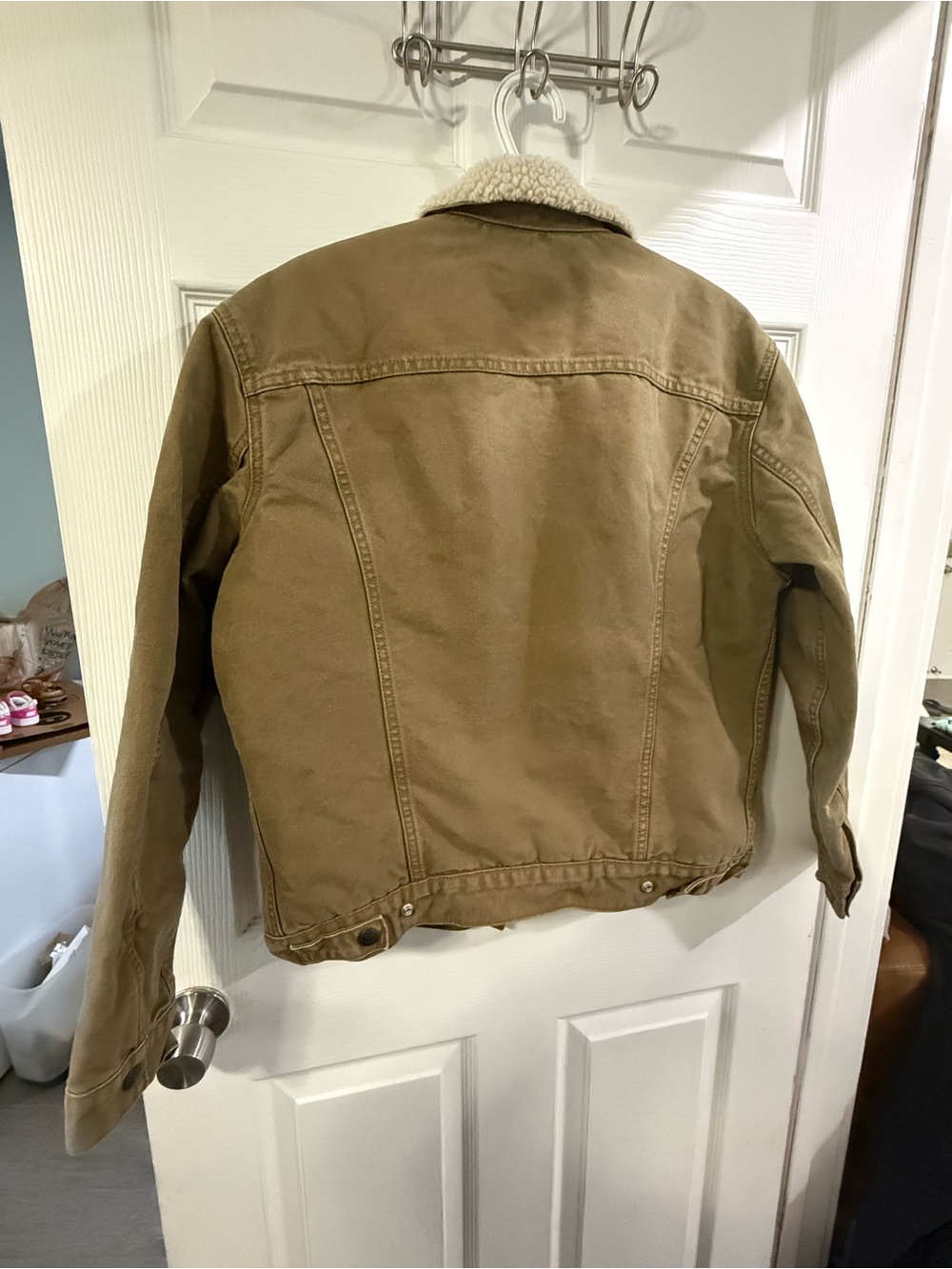 Levi's Tan Sherpa-Lined Jacket - Picture 3 of 4